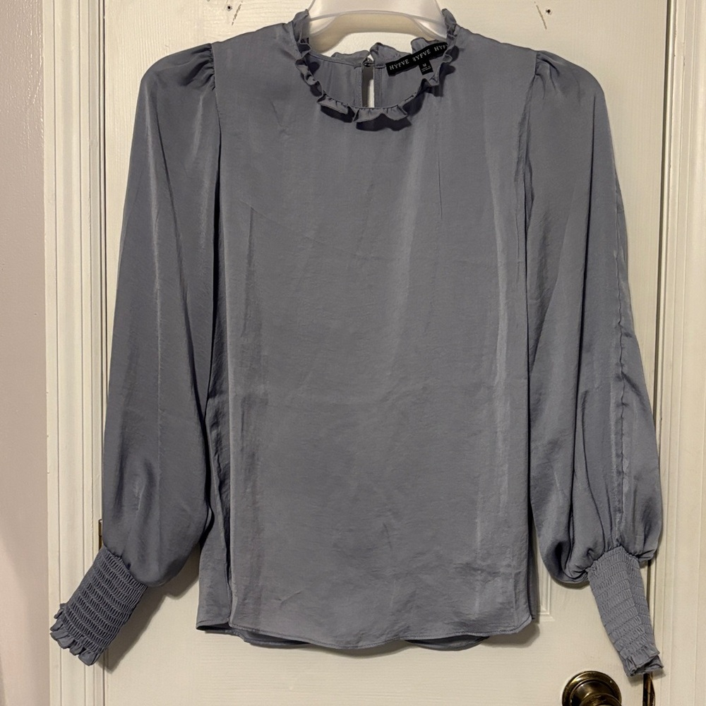 HYFVE Lavender Ruffled Top